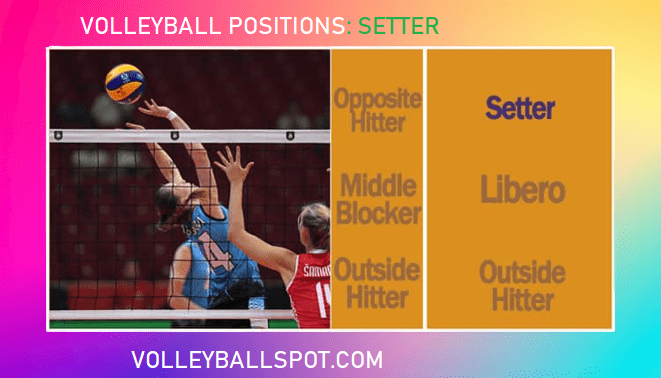 volleyball positions Setter