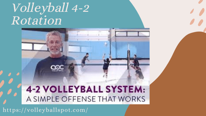 Volleyball 4-2 Rotation Diagram